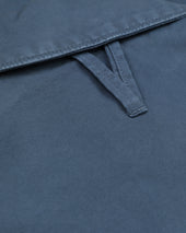 Nils Jacket In Peach Touch Cotton Canvas Unlined Blue Balena