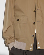 Packable Valstarino in 3 layer microfiber, waterproof. Beige - Avana