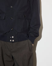 Packable Valstarino in 3 layer microfiber, waterproof. Blue - Navy