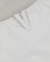 Packable Valstarino jacket in water-proof technical microfiber fabric. Cream - Canvas
