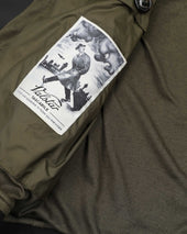 Packable Valstarino jacket in water-proof technical microfiber fabric - Black