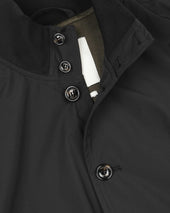 Packable Valstarino jacket in water-proof technical microfiber fabric - Black