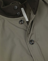 Padded Valstarino jacket in waterprooof microfiber fabric. Green - Cappero