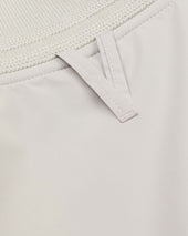 Padded Valstarino jacket in waterprooof microfiber fabric Cream - Canvas