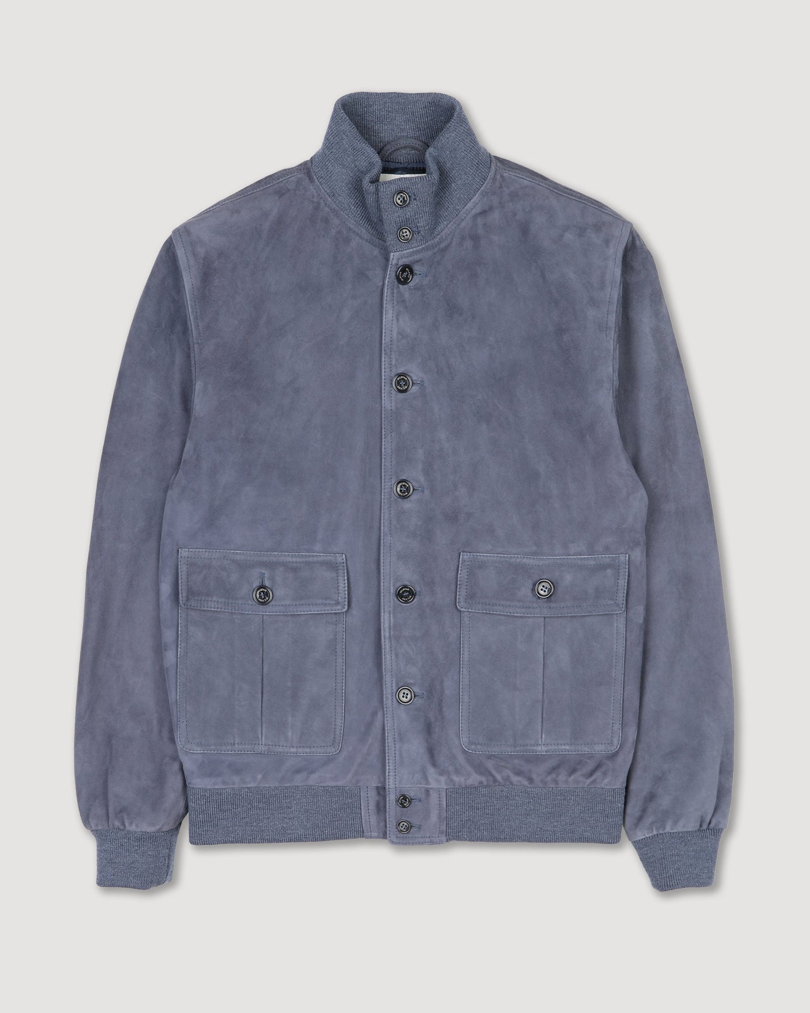 Lined Valstarino Jacket In Suede Leather Balena
