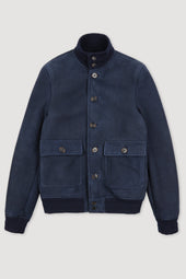 Shearling suede Valstarino - Dark blue