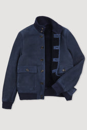 Shearling suede Valstarino - Dark blue