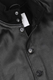Deerskin Valstarino jacket lined with cashmere - Black