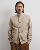 Lined Valstarino in nappa leather. Beige - Avena