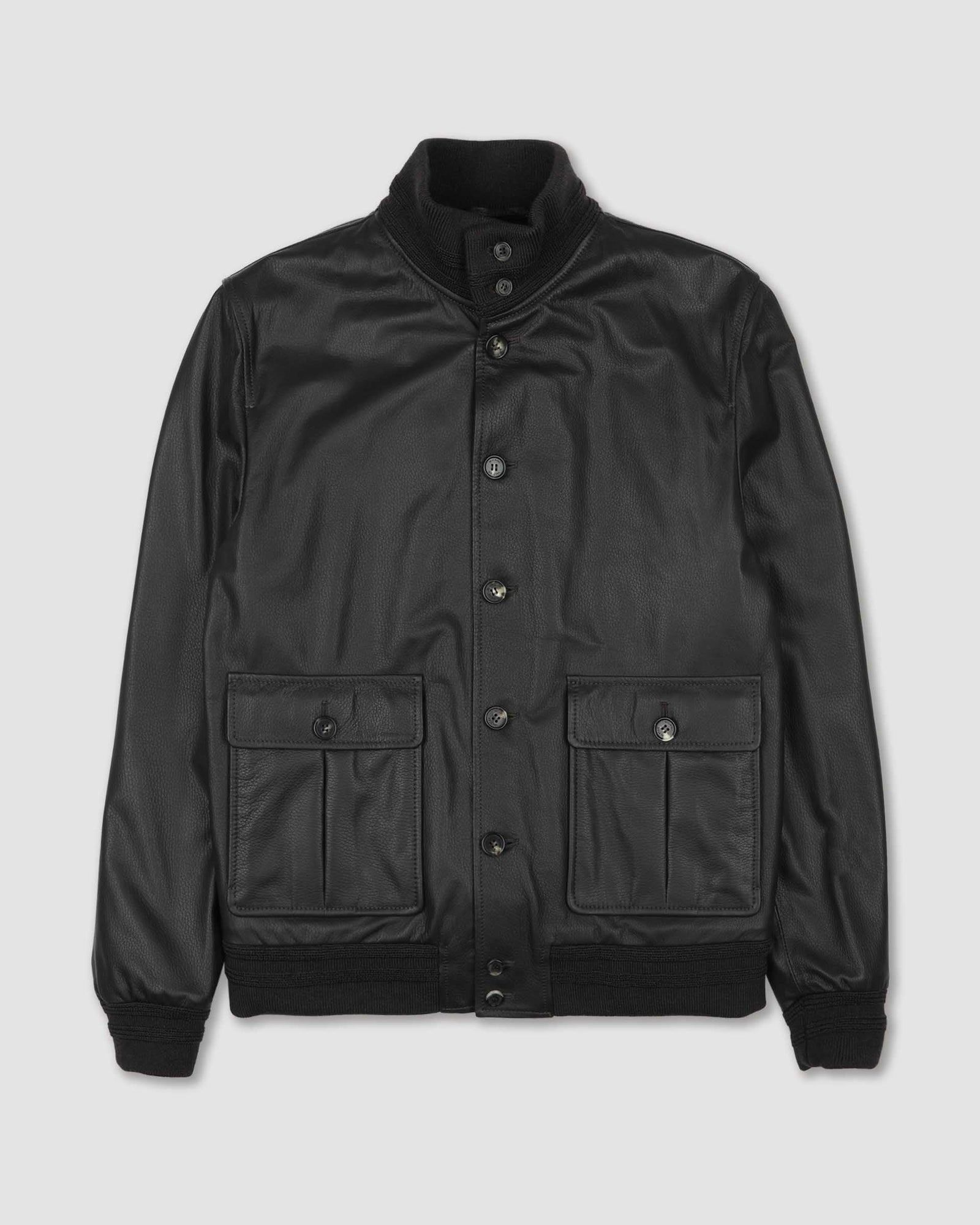 Deerskin Valstarino Jacket Lined With Cashmere Back Loop Caff