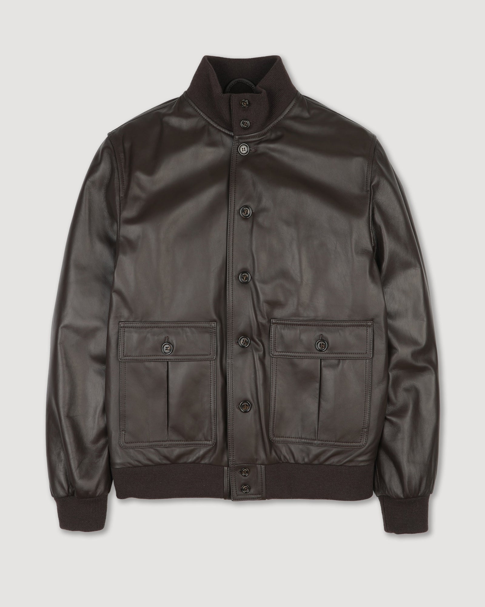 Goose Down Padded Valstarino In Nappa Leather Caff