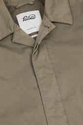 Torino unlined trench coat in cotton-nylon fabric. Green - Soldier