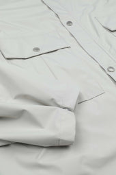 Gardiner parka in 3 layer microfiber, waterproof. Grey - Canvas
