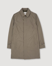 Milano packable raincoat in 3 layer microfiber, waterproof. Green - Caper
