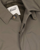 Milano packable raincoat in 3 layer microfiber, waterproof. Green - Caper