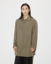 Milano packable raincoat in 3 layer microfiber, waterproof. Green - Cappero