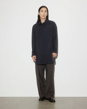 Milano packable raincoat in 3 layer microfiber, waterproof. Blue - Navy