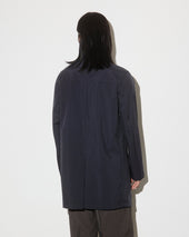 Milano packable raincoat in 3 layer microfiber, waterproof. Blue - Navy