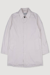 Milano packable raincoat in water repellent microfiber, lined. Cream - Latte