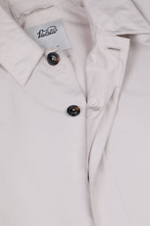 Milano packable raincoat in water repellent microfiber, lined. Cream - Latte