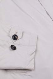 Milano packable raincoat in water repellent microfiber, lined. Cream - Latte