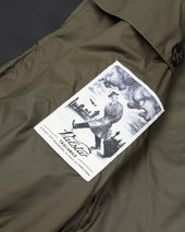 Milano packable raincoat in water-proof technical microfiber fabric, lined - Black