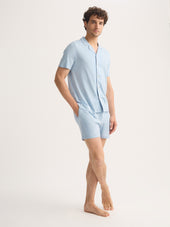 Men S Short Pajamas Basel Micro Modal Stretch Light
