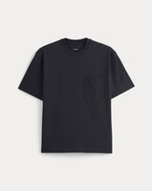 Oversized Midweight Tee | Black
