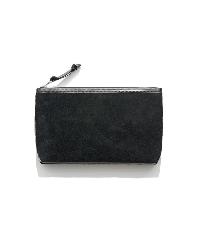 DOCUMENT POUCH / BLACK NUBUK