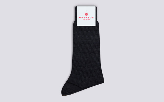 MEN'S WEAVE BLOCK SOCK