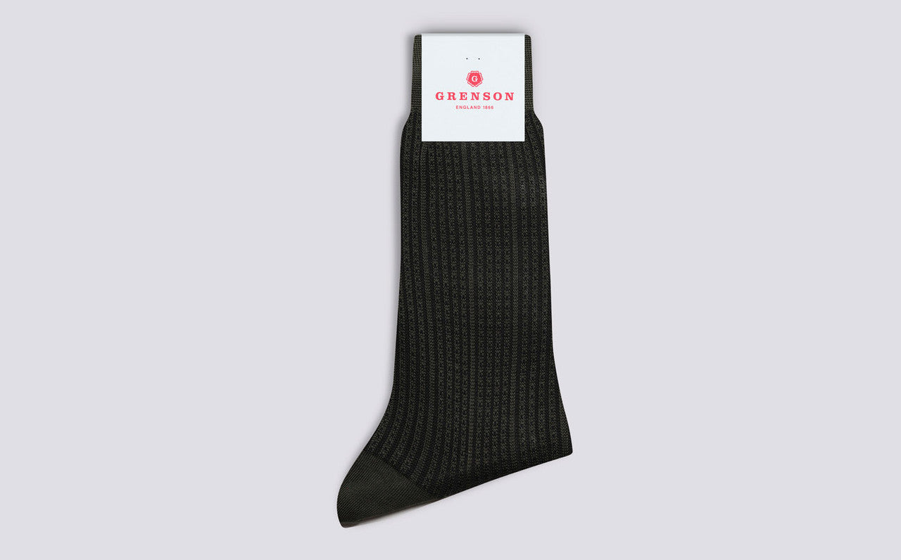 Men S Dot Stipe Sock
