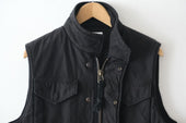 Fujito Field Vest Green Black Directors Web Shop Powered By Base