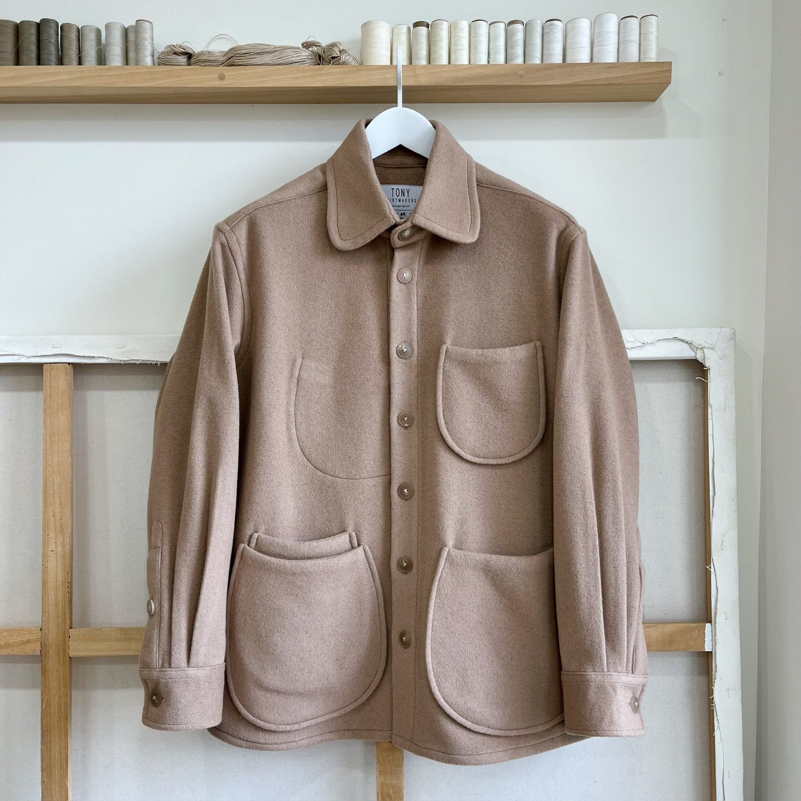Deadstock Wool Blend Chore Coat