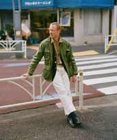 Herringbone Cotton Jungle Jacket
