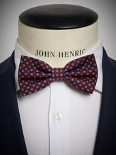 Purple Bow Tie Motif