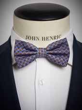 Light Blue Bow Tie Motif