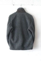 Fujito Fleece Blouson Charcoal Directors Web Shop Powered By Base