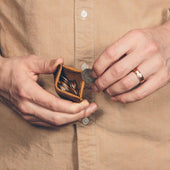 Bear Trap Leather Coin Purse