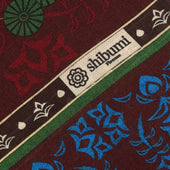 Samurai Printed Wool Silk Scarf