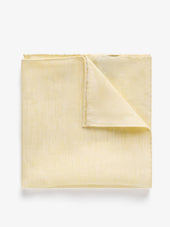 Pastel Yellow Pocket Square
