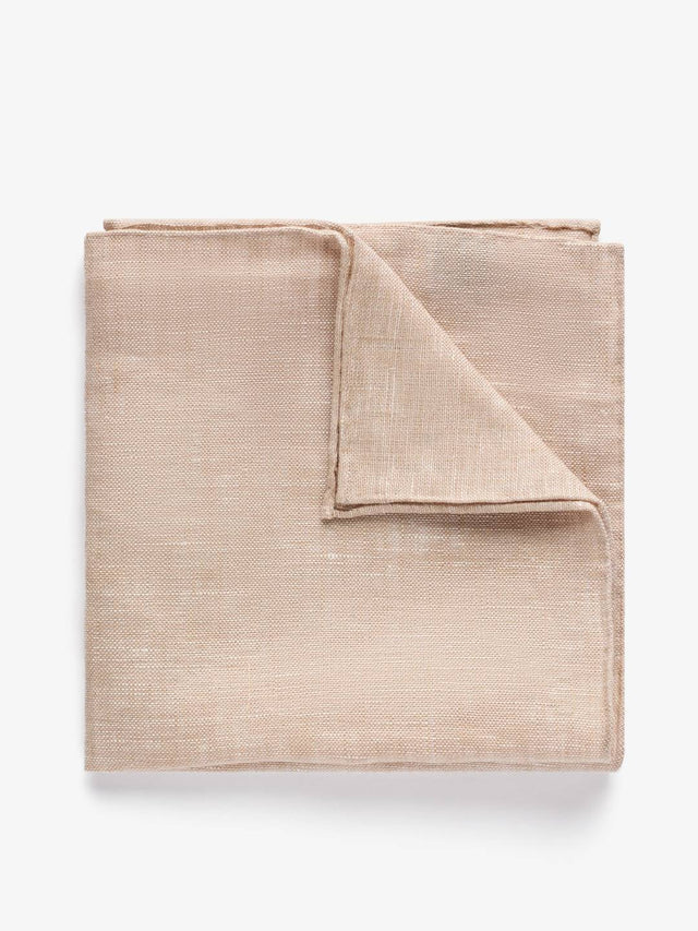 Light Brown Pocket Square