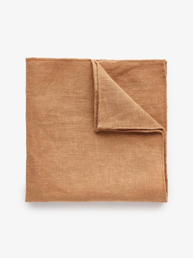 Mid Brown Pocket Square