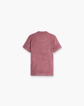 Dusty Plum Polo Terry Shirt