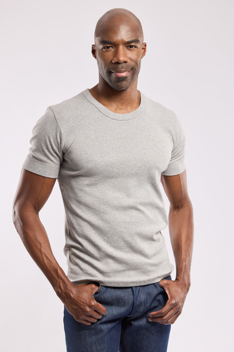 T-shirt col ras du cou - coton