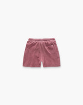 Dusty Plum Terry Shorts