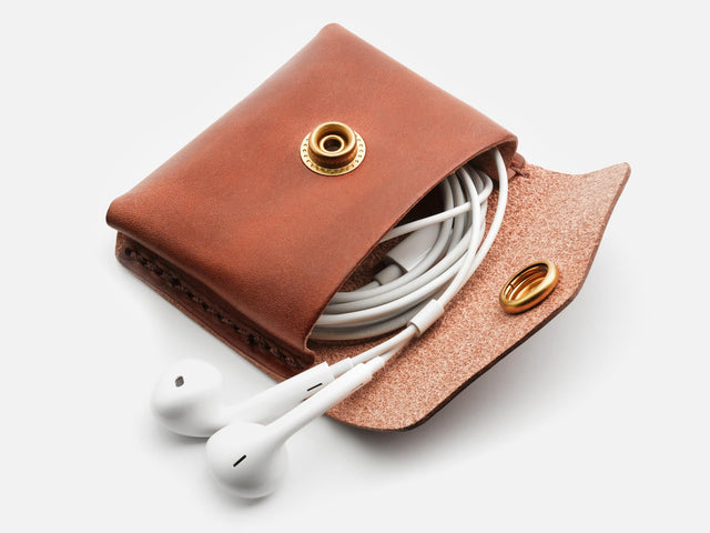 No. 424 Coin Pouch, Tan