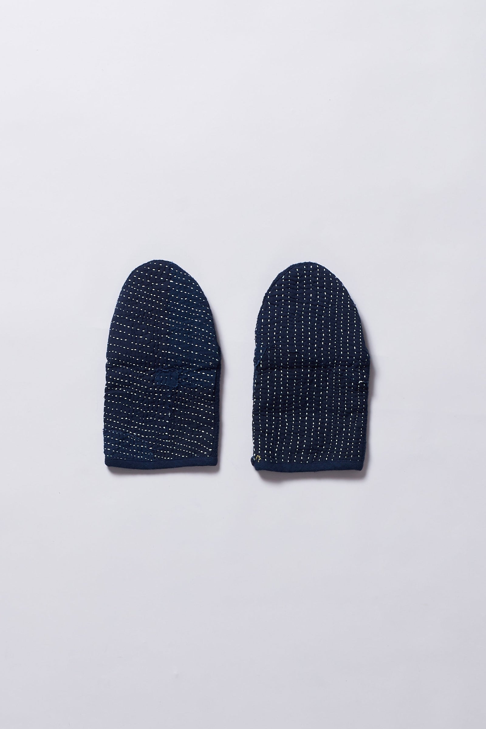 Kitchen Gloves Indigo Patchwork