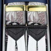 Geisha Silk Braces Grey Limited To 500