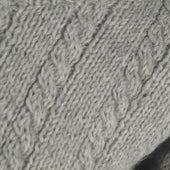 42e Cable Crew Sweater 100 Pure New Wool