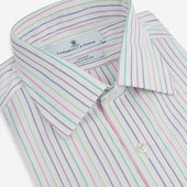 Multicoloured Double Pinstripe Mayfair Shirt